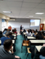 Seminar at the University of Tirana by Carlos Juiz