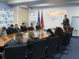 Seminar at the European University of Tirana by Vladimir Stantchev