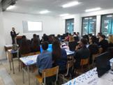 Seminar at the Aleksander Moisiu University of Durrs by Klaudia Carcani