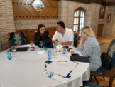 Senada Bushati and Fatjona Bushi working with Antonio Fernndez