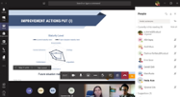 Online course for the Profesional Master Students, on 1st June